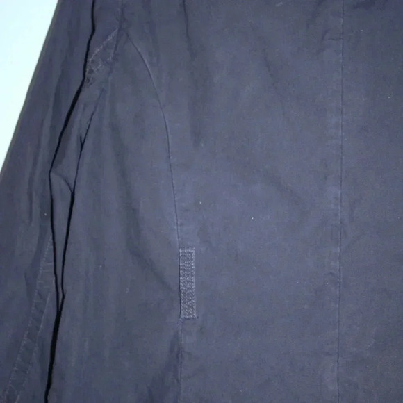 J. Crew Button Front Jacket Navy Blue Size 10 VINTAGE Women's - Picture 13 of 16